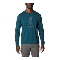 Columbia Men's CSC™ Seasonal Logo Long Sleeve T Shirt Front_Flat