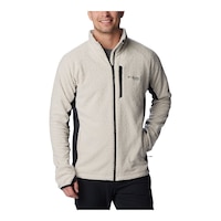 Columbia Men's Titan Pass™ 3.0 Full-Zip Top Front_Flat