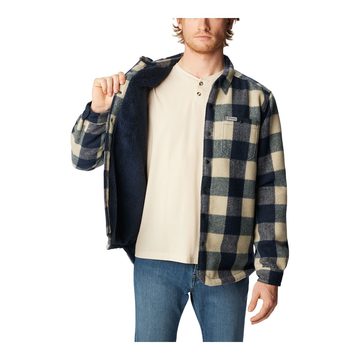 Columbia Men's Windward Sherpa Lined  Shacket