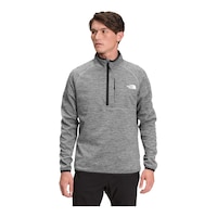 The North Face Men's Canyonlands 1/2 Zip Long Sleeve Top Front_Flat