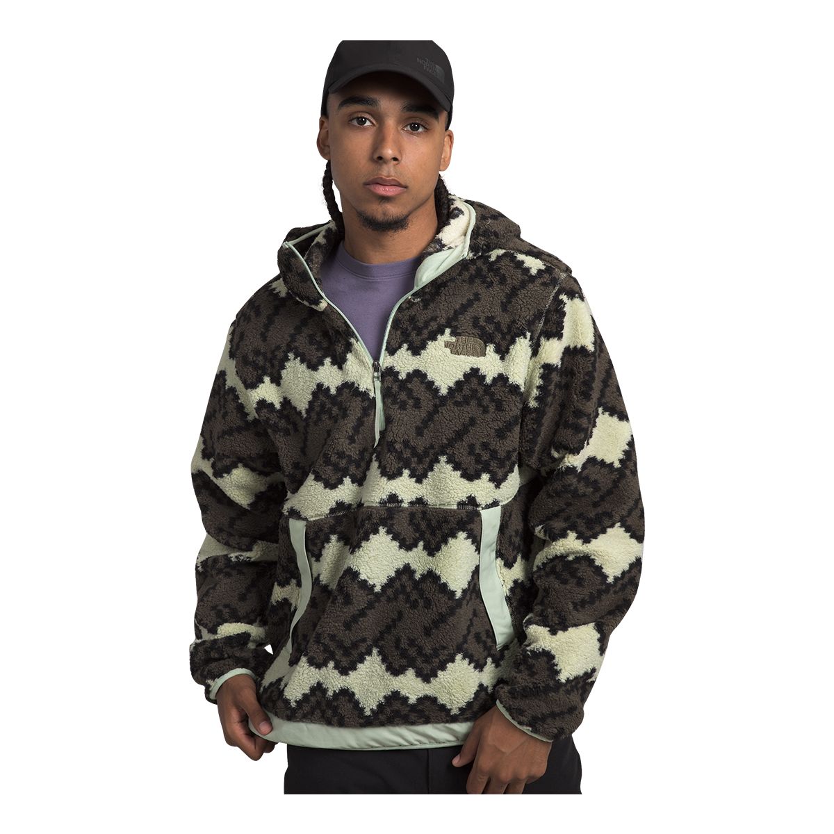 The north face men's pyrite 2024 fleece hoodie