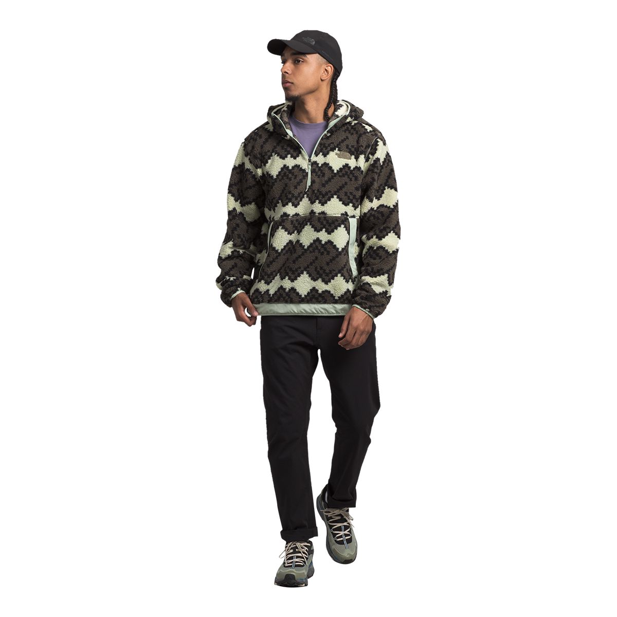 North face best sale camo fleece hoodie