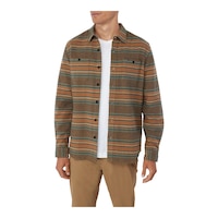 O'Neill Men's Belmont Flannel Shirt Front_Flat