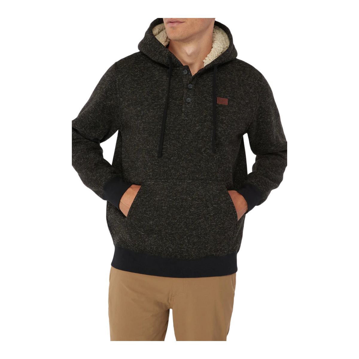 O'Neill Men's Renzo Sherpa Fleece Pullover Hoodie