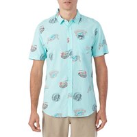 O'Neill Men's Artist Series Oasis Eco Woven Shirt Front_Flat