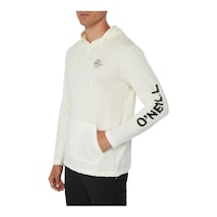 O'Neill Men's TRVLR Hol Snap Knit Pullover Top Front_Three_Fourths_Angled_Left