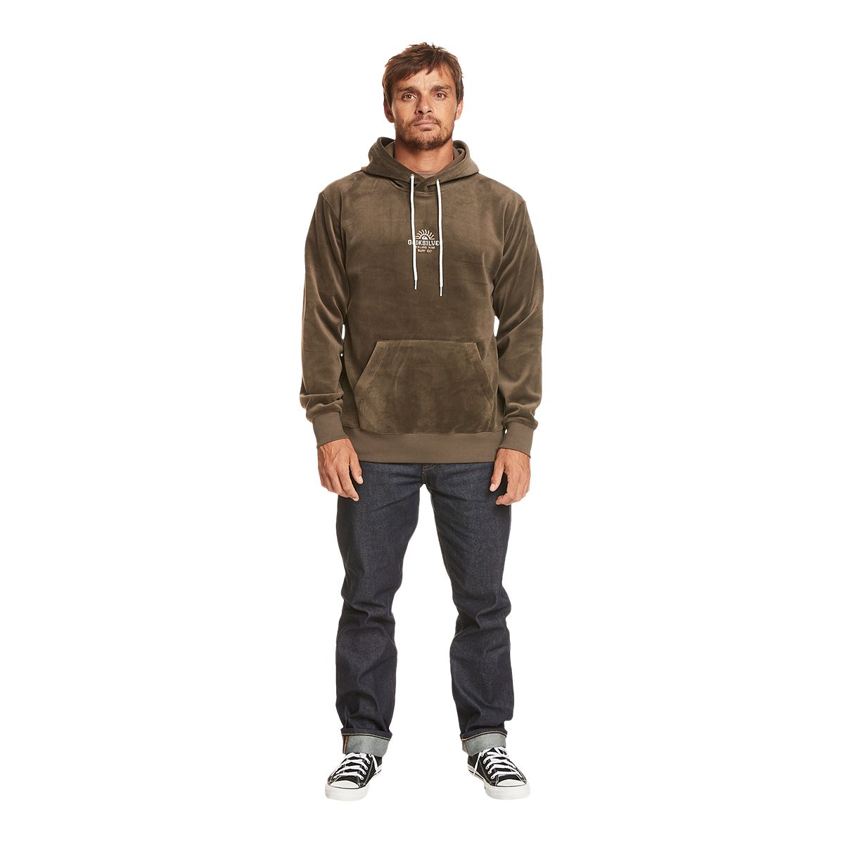 Quiksilver Men's Cord Pullover Hoodie