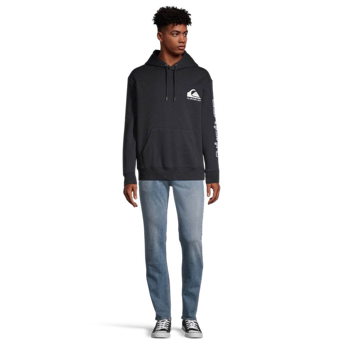 Quiksilver Men's Omni Logo Pullover Hoodie