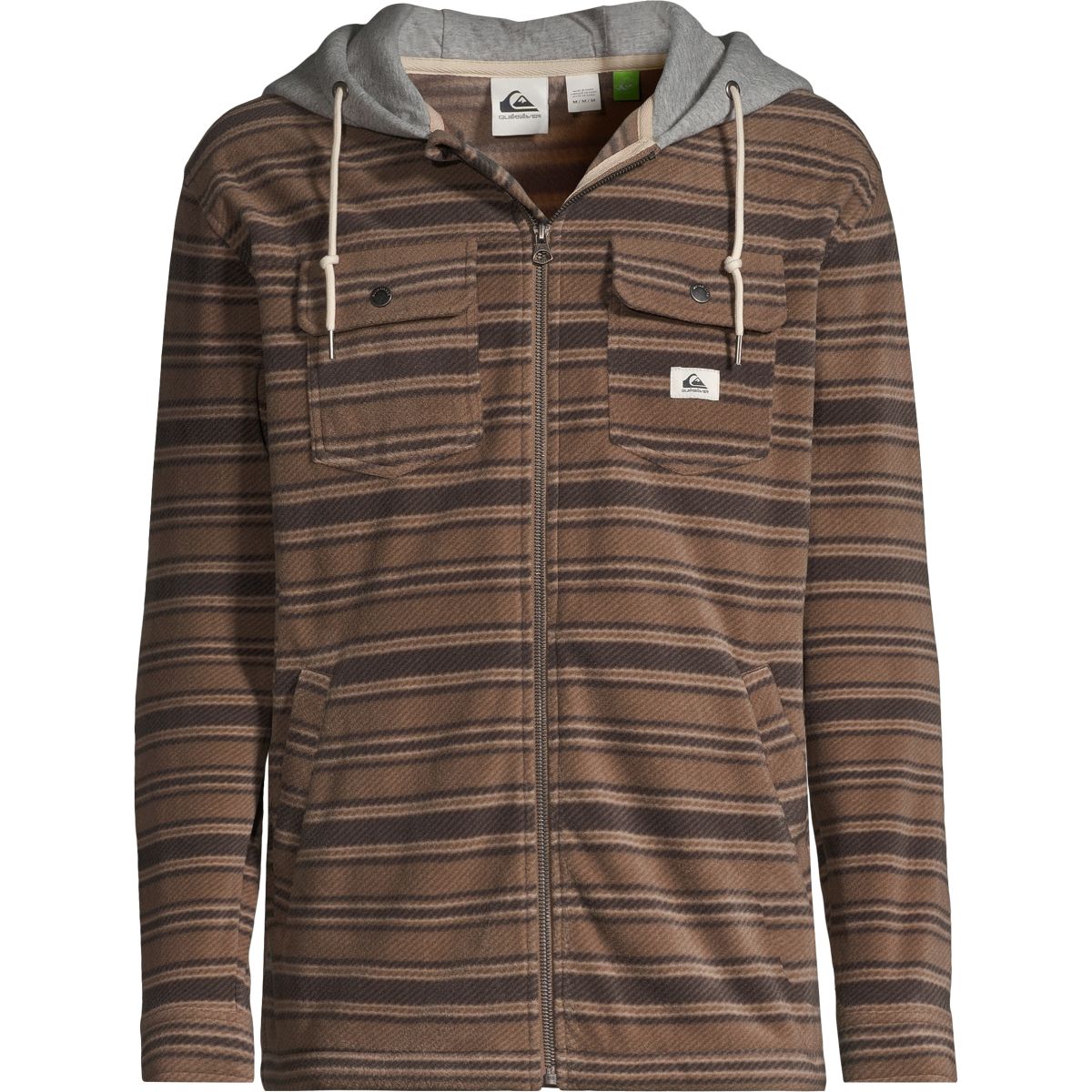 Quiksilver Men s Super Swell Hooded Flannel Top SportChek