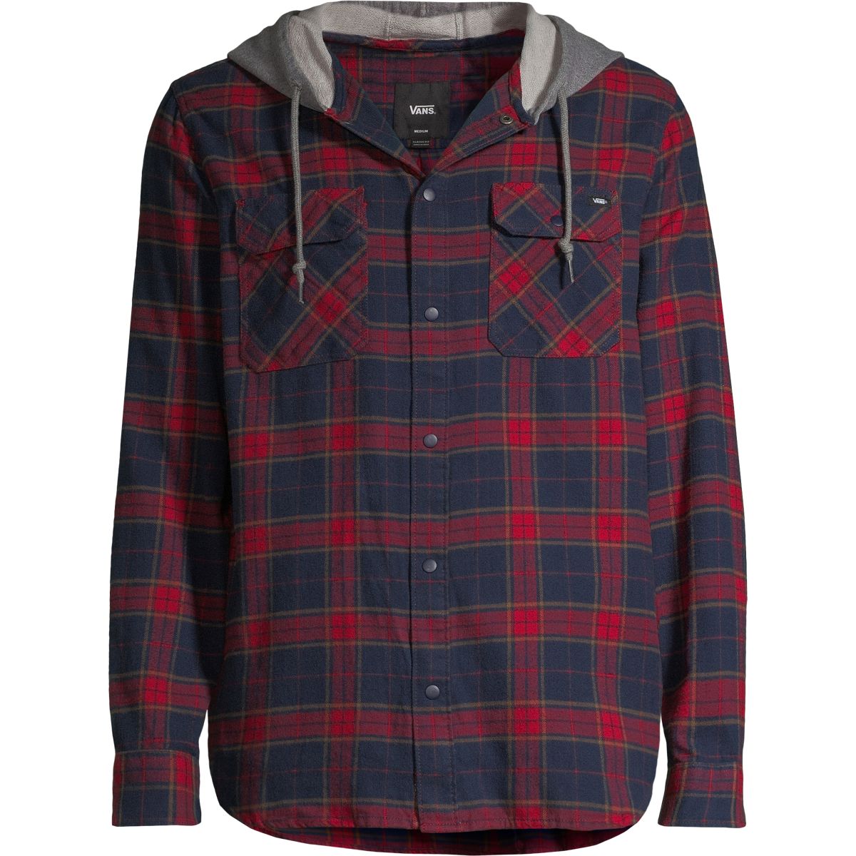 Vans Men's Parkway II Hooded Flannel Shirt