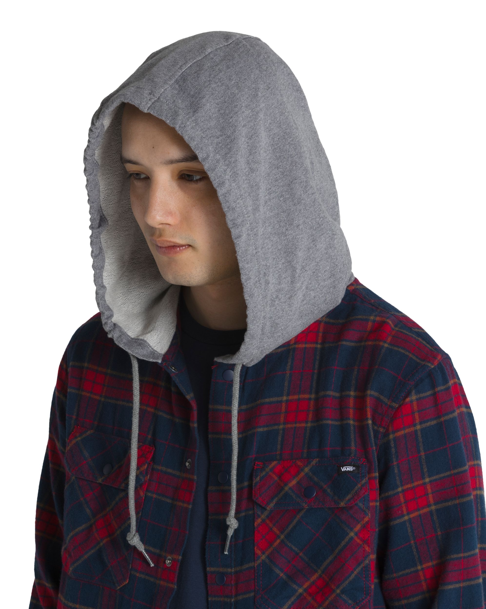 Vans Men's Parkway II Hooded Flannel Shirt