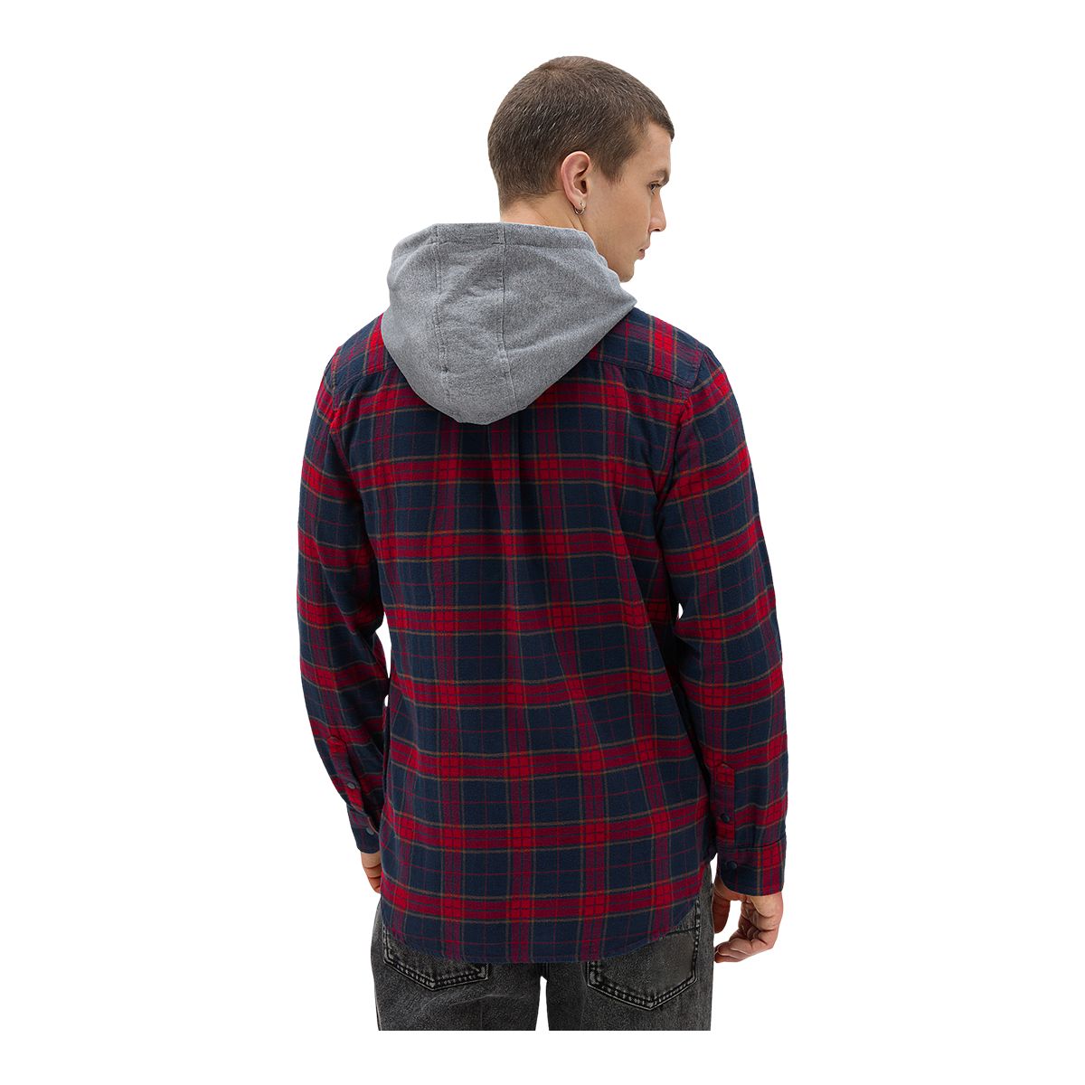 Vans Men's Parkway II Hooded Flannel Shirt