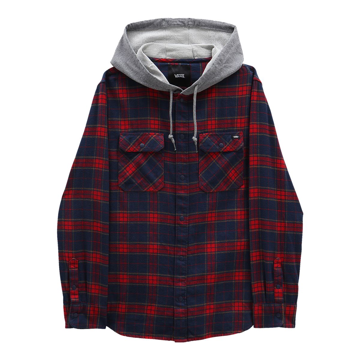 Vans Men's Parkway II Hooded Flannel Shirt