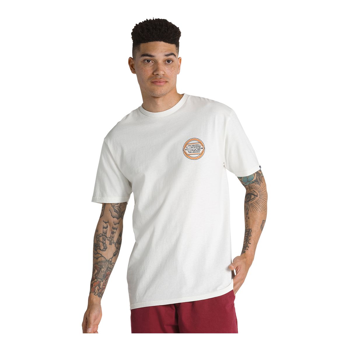 Vans Men's Circle Checker Drop V T Shirt