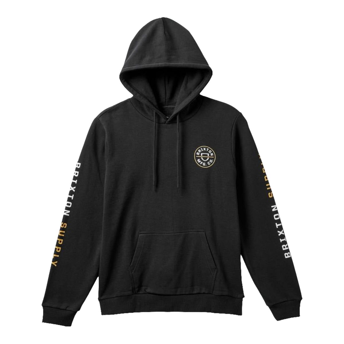 Brixton Men's Crest Pullover Hoodie