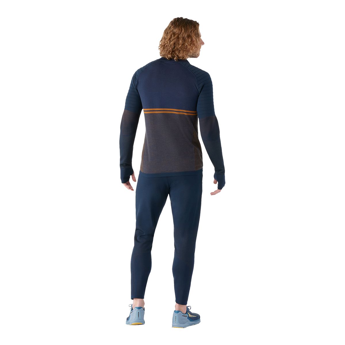 Smartwool Men's Intraknit Quarter Zip Long Sleeve Top