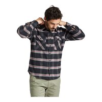 Brixton Men's Bowery Flannel Shirt Front_Flat