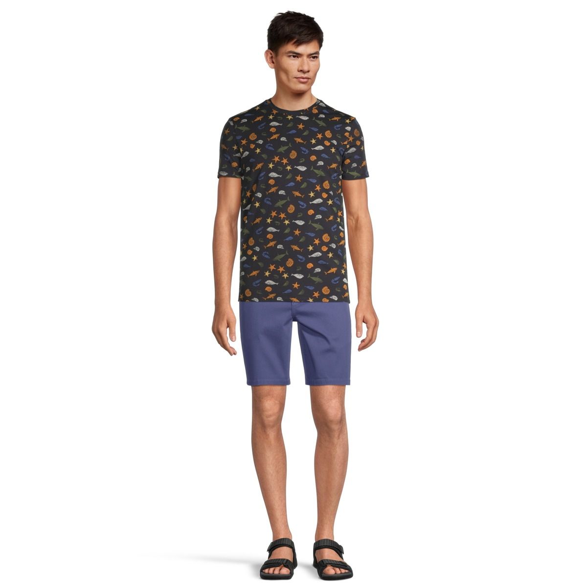 Ripzone Men's Giles All Over Print Graphic T-Shirt