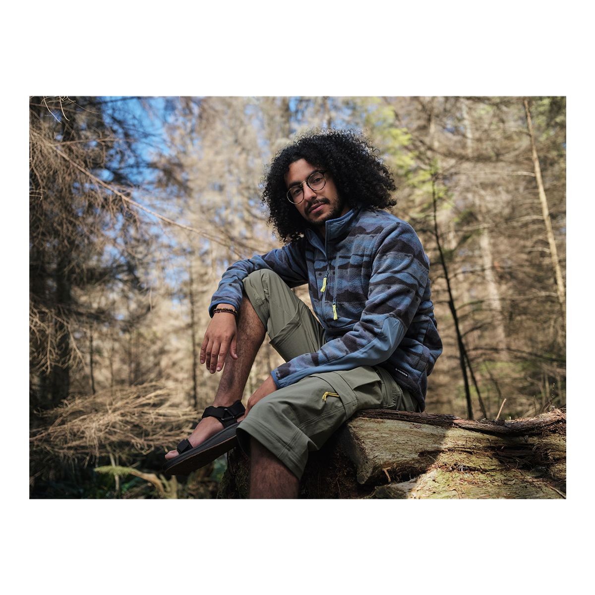 Woods™ Men's Blakiston II Stripe Sweatshirt