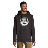 Vans Men's Mountain Grid Pullover Hoodie Front_Flat