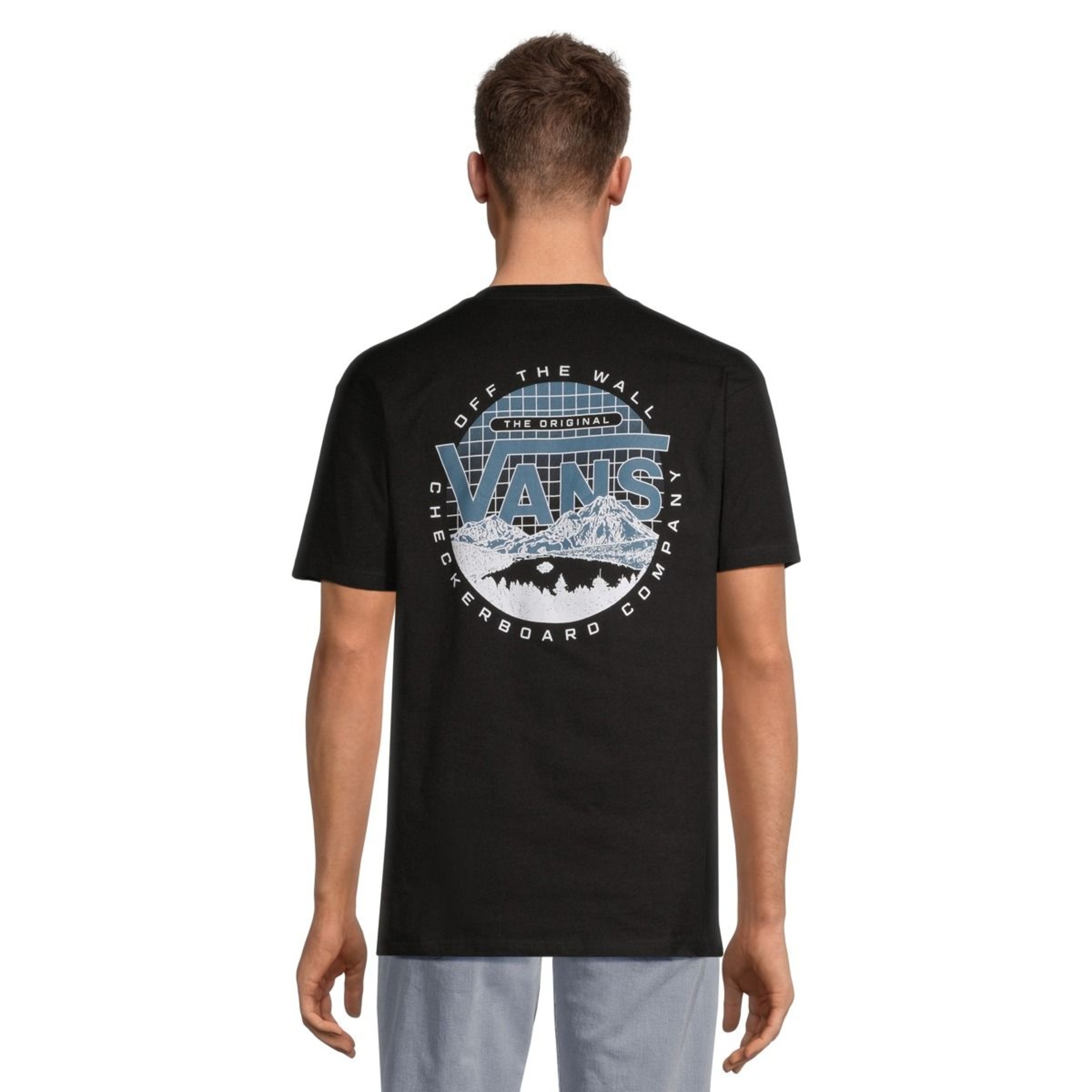 Vans Men's Mountain Grid T Shirt | Atmosphere