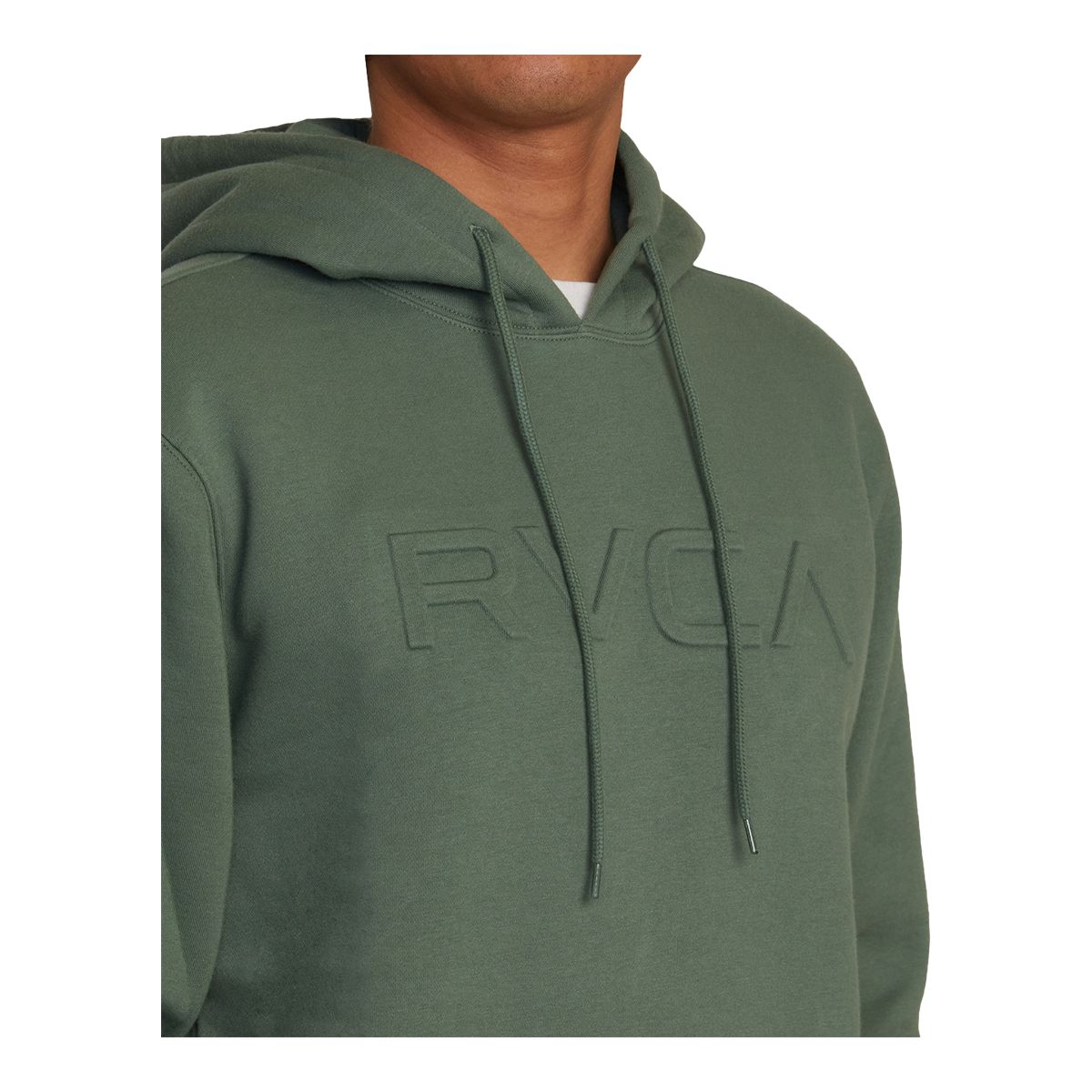 RVCA Men's Big Embossed Pullover Hoodie