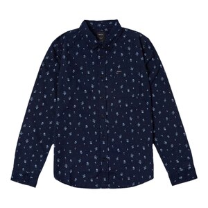 RVCA Men's That'll Do Print Long Sleeve Shirt