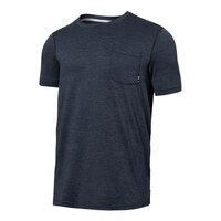 SAXX Men's DropTemp™ Cooling Pocket T Shirt Front_Three_Fourths_Angled_Left