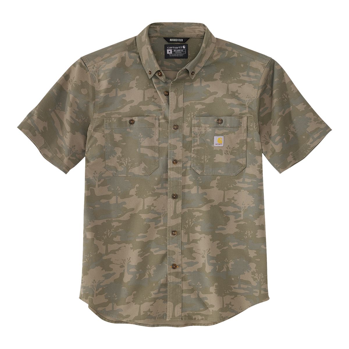 Carhartt Men's Rugged Flex Canvas T Shirt