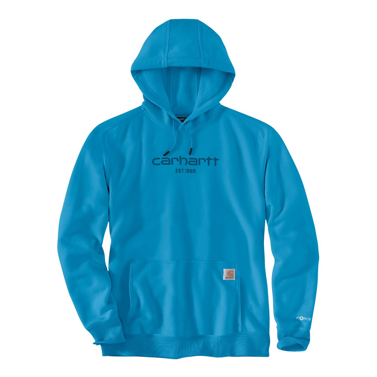 Carhartt Men's Force Logo Graphic Hoodie