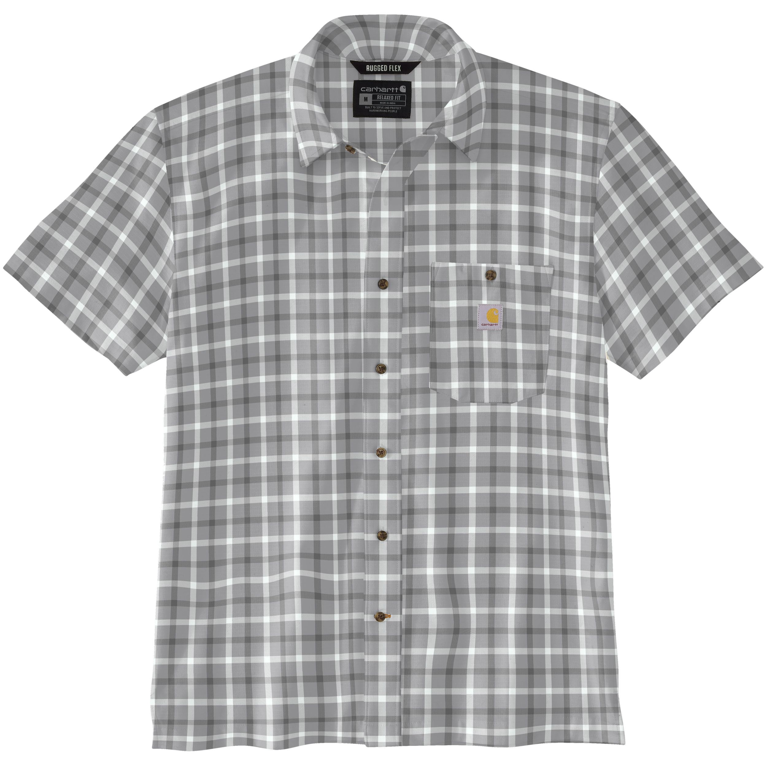 Carhartt Men's Force Sun Defender Plaid T Shirt