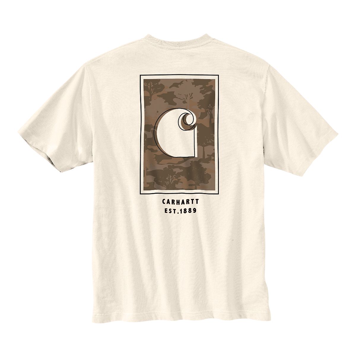 Carhartt Men's Heavyweight Camo Graphic T Shirt