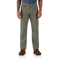 Carhartt Men's Force Stretch Twill Pants Front_Flat
