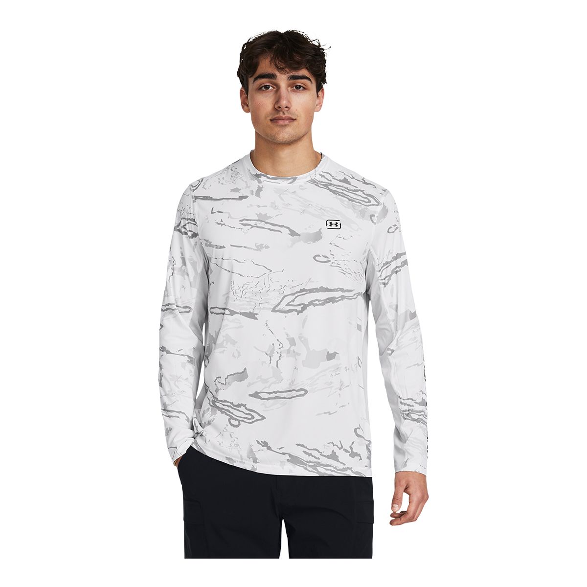Under Armour® Men's Iso-Chill Shorebreak Camo Long-Sleeve Shirt