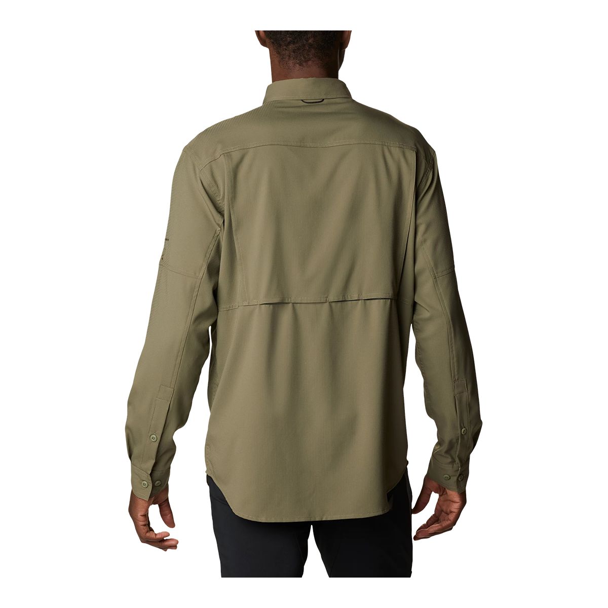Columbia Silver Ridge Utility Lite Long Sleeve Shirt - Men's XL Stone Green