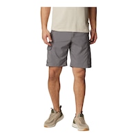 Columbia Men's Silver Ridge Cargo Shorts Front_Flat