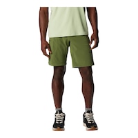 Columbia Men's Titanium Triple Canyon Shorts Front_Flat