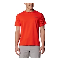 Columbia Men's Titanium Summit Valley T Shirt Front_Flat