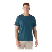 Smartwool Men's Perfect Crew T Shirt Front_Three_Fourths_Angled_Right