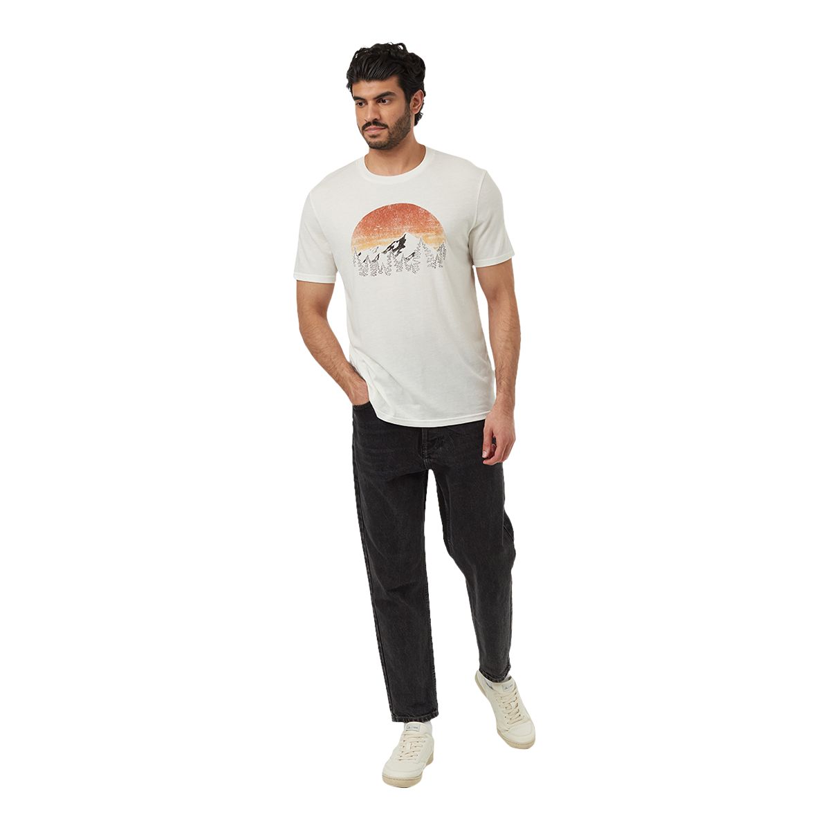 Tentree Men's Vintage Sunset T Shirt