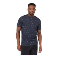 Tentree Men's Bike Around Print T Shirt Front_Angled_Right