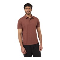Tentree Men's TreeBlend Astir Polo T Shirt Front_Angled_Right