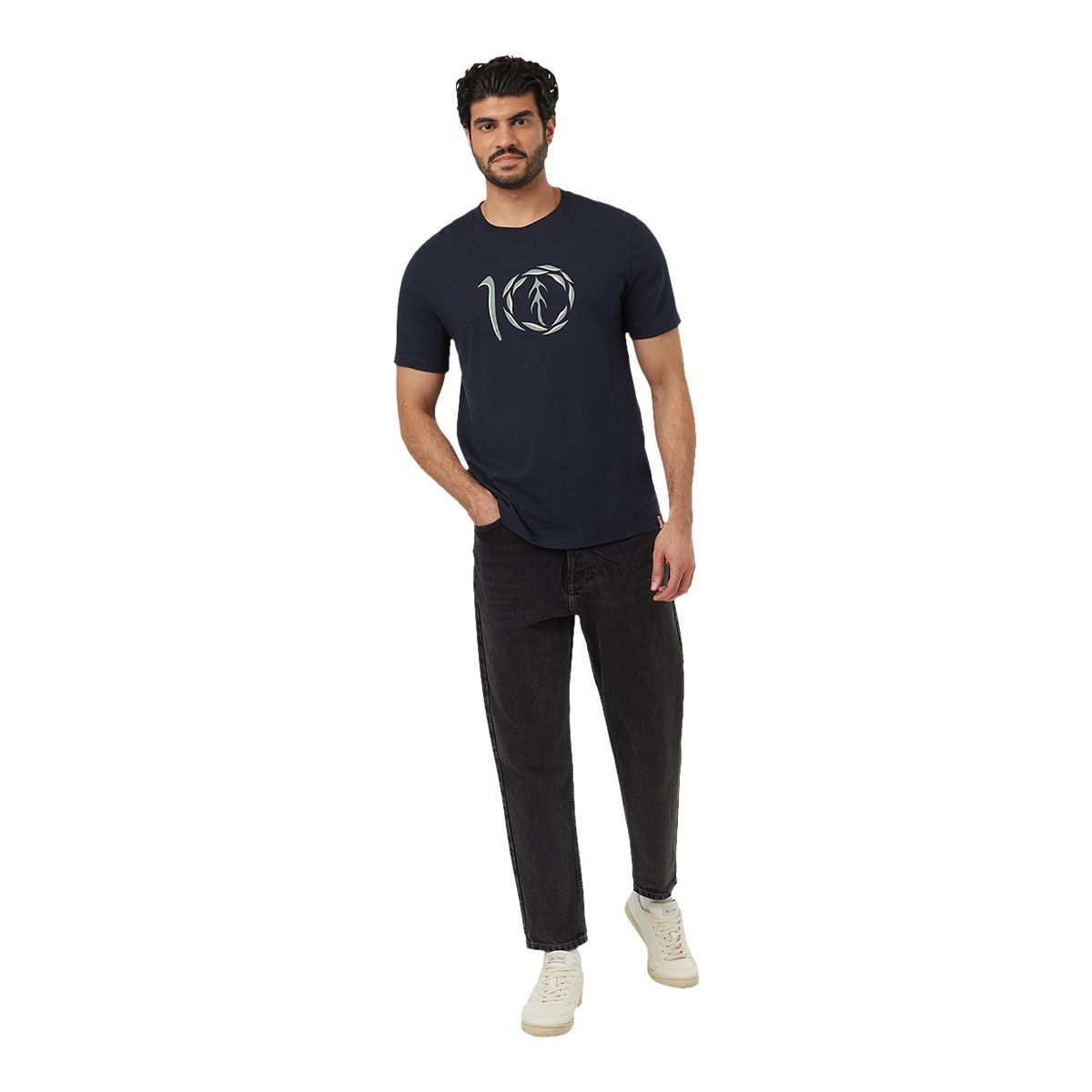 Tentree Men's Artist Series Leaf Ten T Shirt