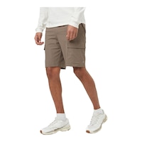 Tentree Men's Ecostretch Nylon Shorts Front_Three_Fourths_Angled_Left