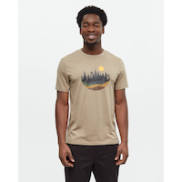 Tentree Men’s Artist Series Love Flourish T Shirt Front_Flat
