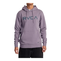 RVCA Men's Big RVCA Pullover Hoodie Front_Flat