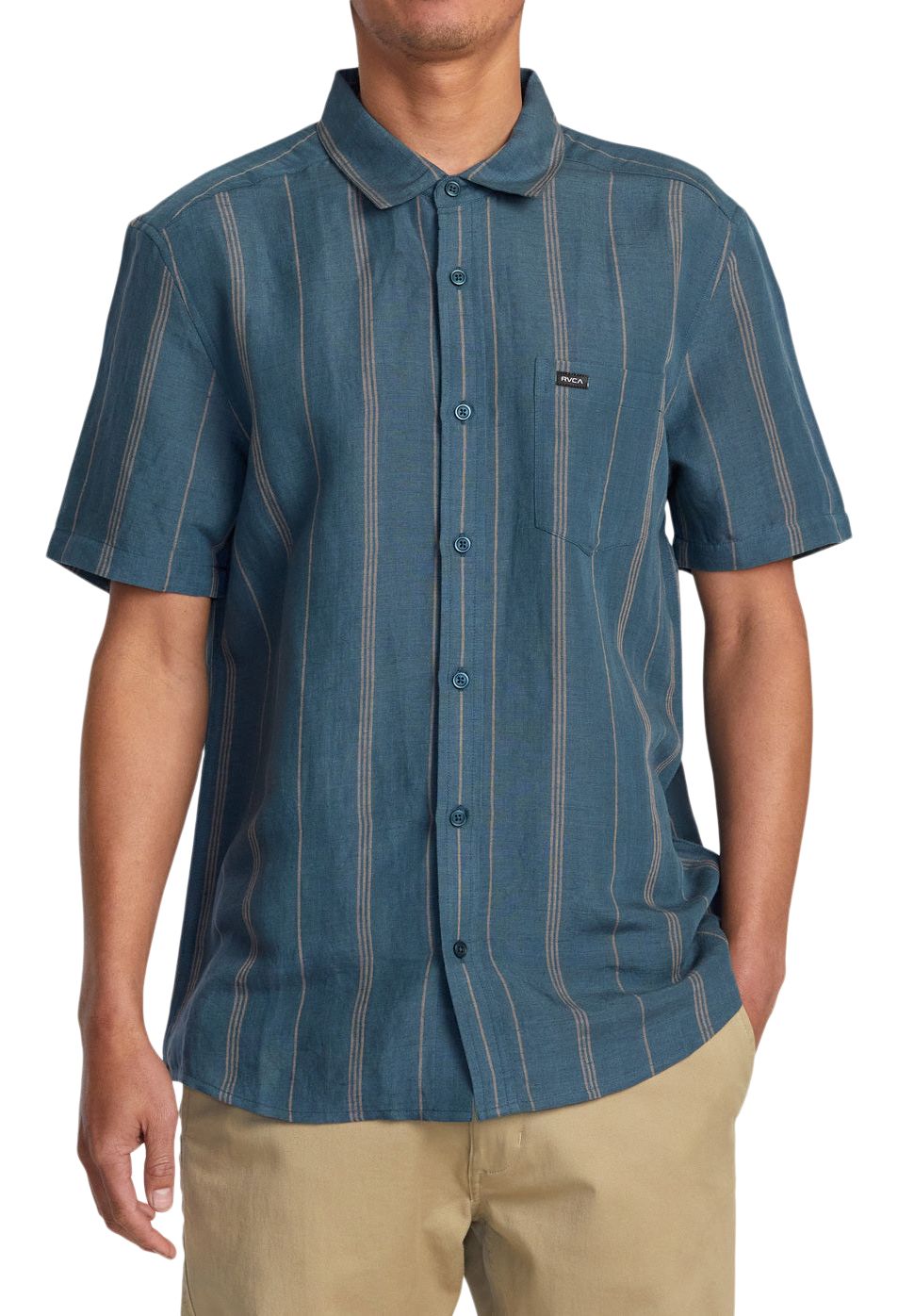 RVCA Men's Mercy Stripe T Shirt