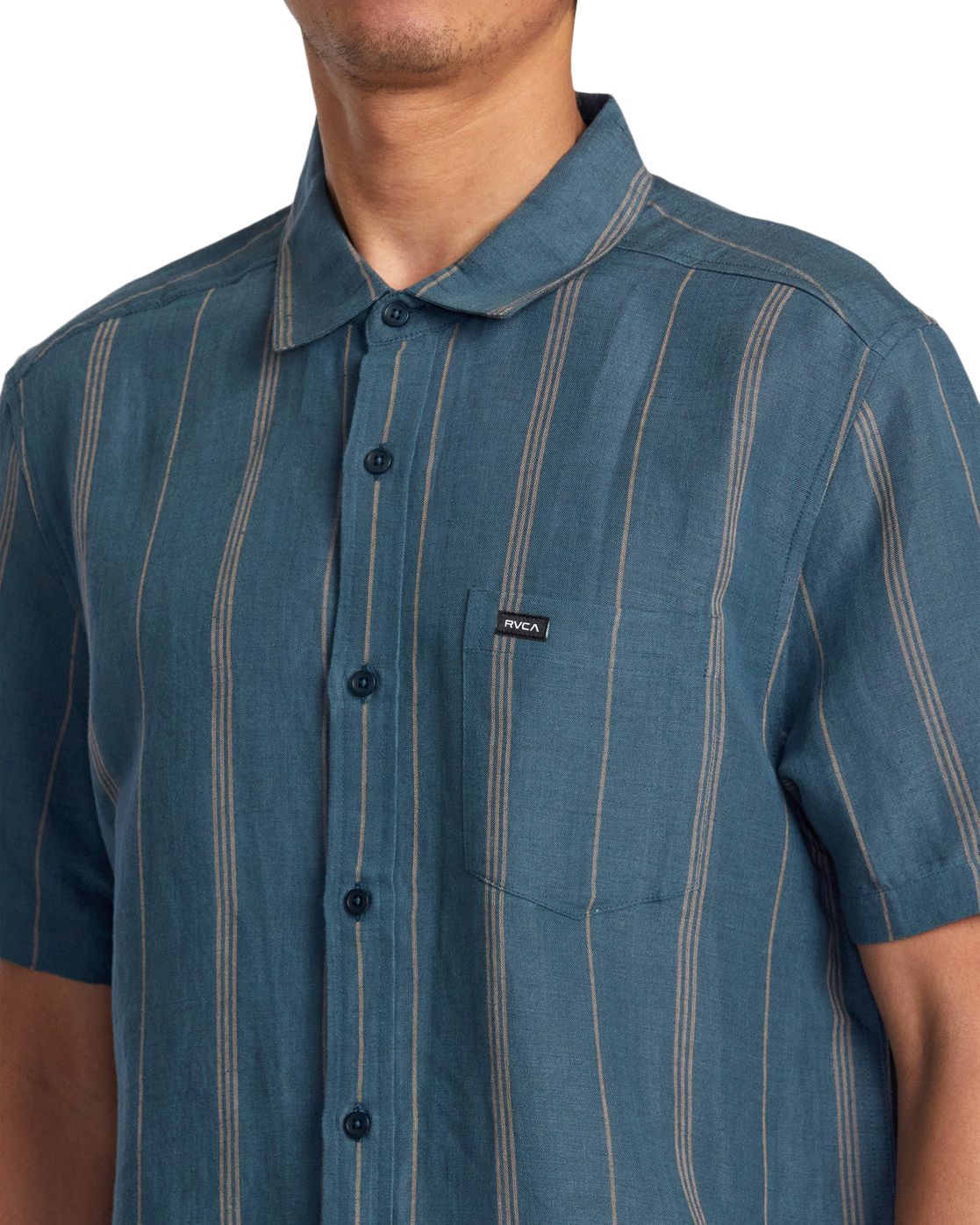 RVCA Men's Mercy Stripe T Shirt