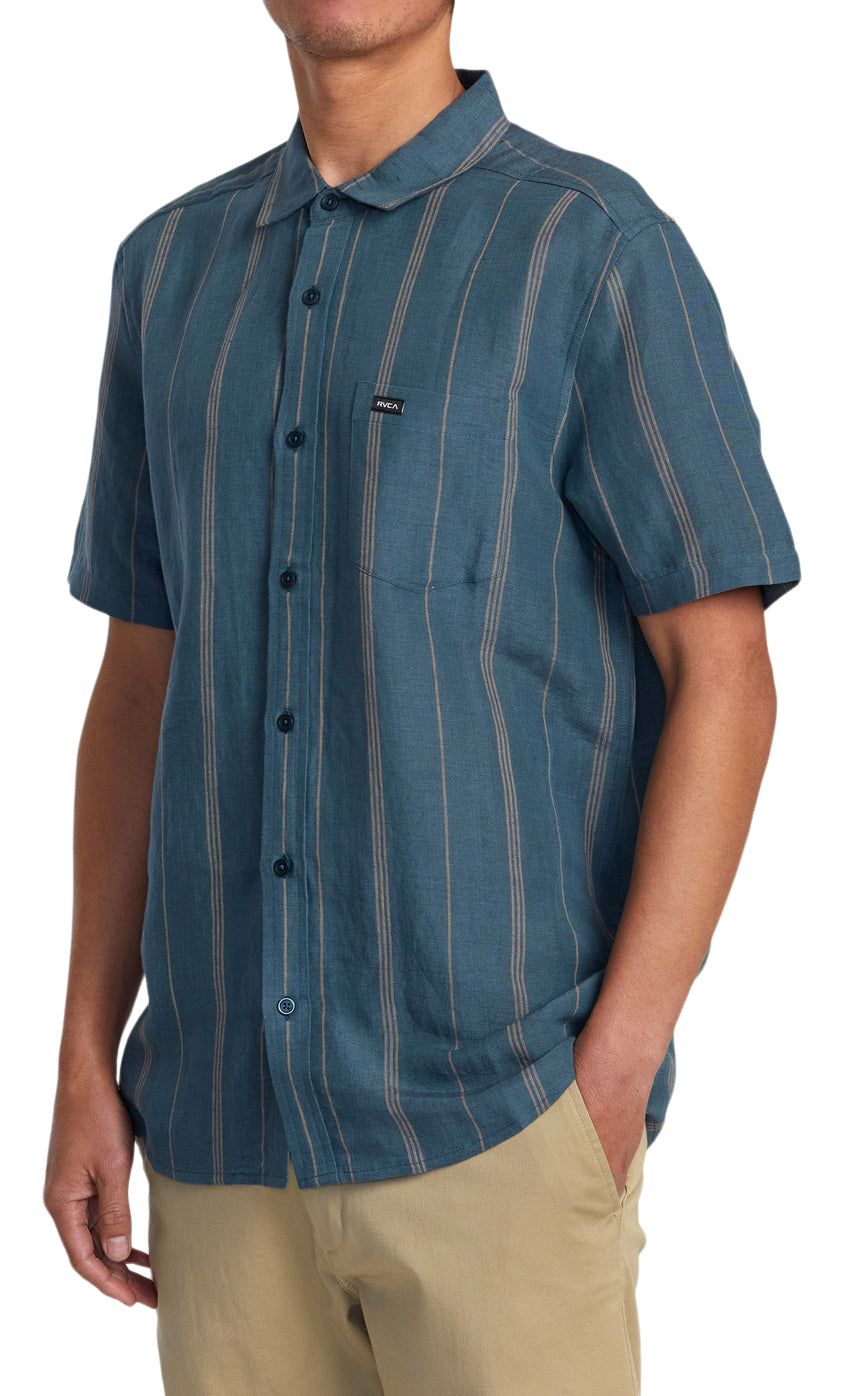 RVCA Men's Mercy Stripe T Shirt