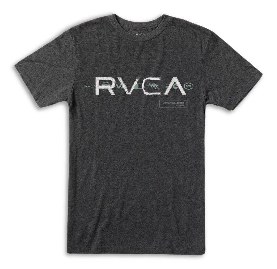 RVCA Men's Big All Brand T Shirt